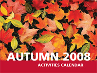 Link to Autumn 2008 Calendar of Events