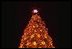 The 1993 tree was lit with large diamond-shaped and round lights that resembled ornaments. 