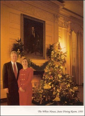 1993 White House Holiday Card.