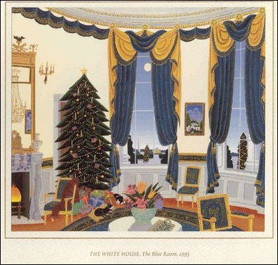 1995 White House Holiday Card.