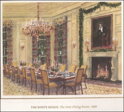 1998 White House Holiday Card.