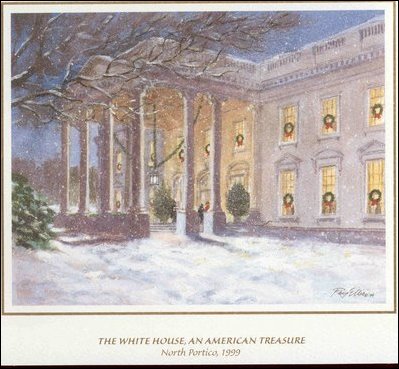 1999 White House Holiday Card.