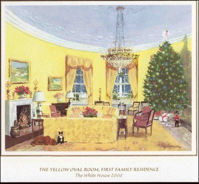 2000 White House Holiday Card.