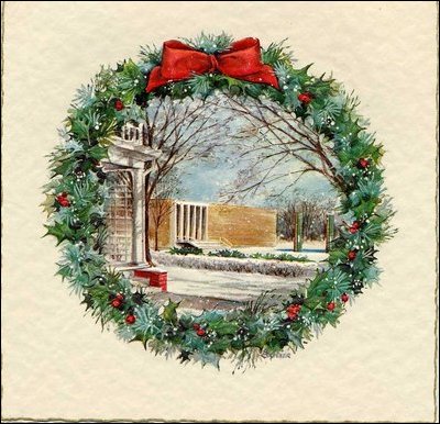 1957 White House Informal Holiday Card.