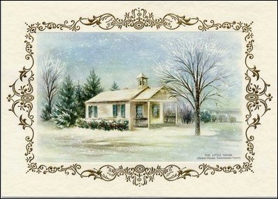 1959 White House Informal Holiday Card.