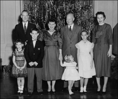 President Eisenhower and family.