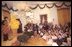The Big Bird crew performing for children during Christmas at the White House.