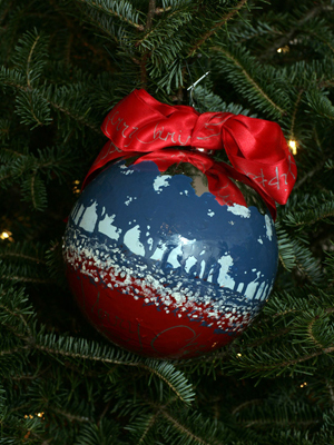 Mississippi Congressman Chip Pickering selected artist Mandy Ellard to decorate the 3rd District's ornament for the 2008 White House Christmas Tree