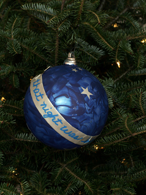 Texas Congressman John Culberson selected artist Jan Crow to decorate the 7th District's ornament for the 2008 White House Christmas Tree. 