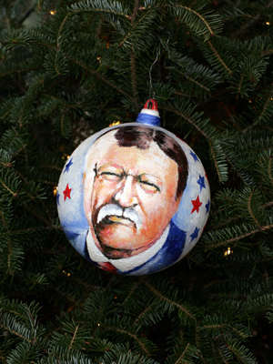New York Congressman Steve Israel selected artist Thomas Deluca to decorate the 2nd District's ornament for the 2008 White House Christmas Tree