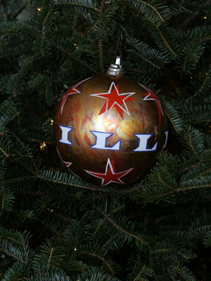 Illinois Congressman Don Manzullo selected artist Tom Heflin to decorate the 16th District's ornament for the 2008 White House Christmas Tree.
