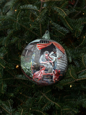 Virginia Congressman Virgil Goode selected artist Susan Book to decorate the 5th District's ornament for the 2008 White House Christmas Tree. 