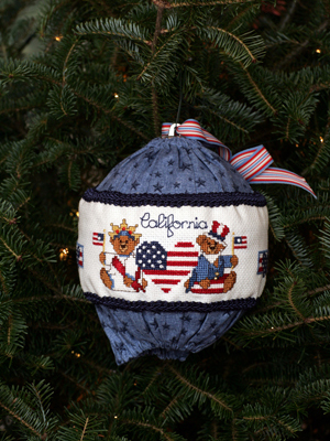 California Congressman Darrell Issa selected artist Jolene Sandeen to decorate the 49th District's ornament for the 2008 White House Christmas Tree.