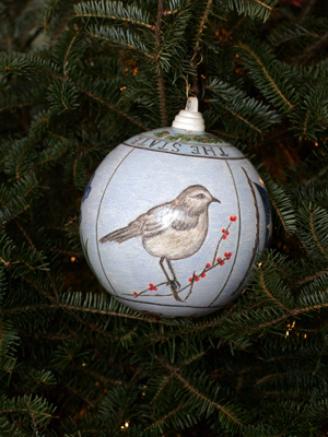 Texas Congressman Ted Poe selected artist Andie Szabo to decorate the 2nd District's ornament for the 2008 White House Christmas Tree.