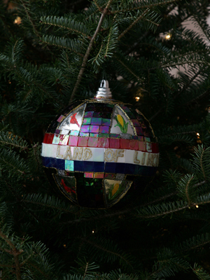 Illinois Congressman John Shimkus selected artist Janet Seitz Carlson to decorate the 19th District's ornament for the 2008 White House Christmas Tree.