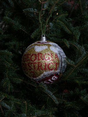 Georgia Congressman Sanford Bishop selected artist Kuanita Murphy to decorate the 2nd District's ornament for the 2008 White House Christmas Tree.
