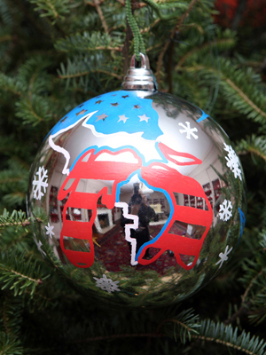 Michigan Congressman Bart Stupak selected artist Keri Thill to decorate the 1st District's ornament for the 2008 White House Christmas Tree.