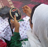 This Alternative Livelihoods program provides employment and training to 200 women in Nangarhar province. USAID Photo
