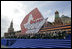 More than 50 heads of state watch a military parade commemorating the 60th anniversary of the end of World War II in Moscow's Red Square Monday, May 9, 2005.