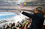 President George W. Bush and Mrs. Laura Bush acknowledge the entrance of the U.S. athletes into China's National Stadium in Beijing, Friday, Aug. 8, 2008, for the Opening Ceremonies of the 2008 Summer Olympics. The President called the event 