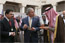  President George W. Bush and Prince Salman bin Abdul Al-Aziz, right, taste a vendor's offering Tuesday, Jan. 15, 2008, as they visited Al Murabba Palace and National History Museum in Riyadh. White House photo by Eric Draper