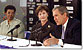 Photo: President Bush at Education Roundtable.
