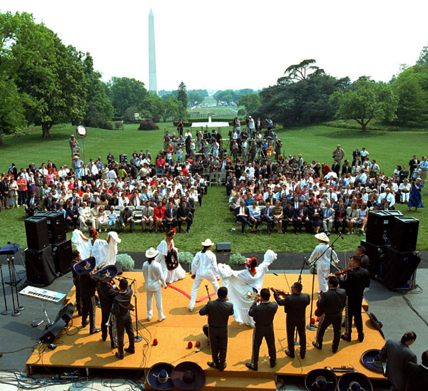Festivities included a range of performances. WHITE HOUSE PHOTO BY ERIC DRAPER