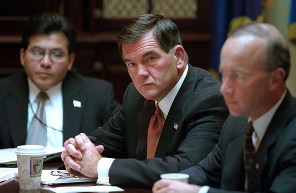 Former Pennsylvania Governor Tom Ridge is the Assistant to the President for Homeland Security.