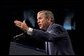 President George W. Bush speaks at the North Carolina Welcome in Charlotte, N.C., Thursday, Oct. 24.  