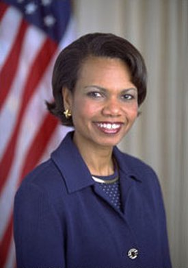 Official portrait of National Security Advisor Dr. Condoleezza Rice White House photo by Tina Hager.