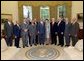 President George W. Bush stands with Mississippi legislators who switched from the Democratic Party to the Republican Party in the Oval Office Tuesday, Sept. 2, 2003. White House photo by Tina Hager.