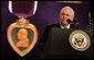 Vice President Dick Cheney speaks to the attendees at the 73rd National Convention of the Military Order of the Purple Heart in Springfield, Missouri, Thursday, August 18, 2005. The organization was formed in 1932 for the protection and mutual interest of all who have, as a result of being wounded in combat, received the Purple Heart. White House photo by David Bohrer