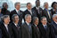 President George W. Bush is joined by fellow leaders of the Americas as they pose for their 2005 class photo Friday, Nov. 4, 2005, during the opening ceremonies in Mar del Plata, Argentina, of the 2005 Summit of the Americas. White House photo by Paul Morse