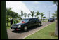 President George W. Bush's motorcade en route to Granja do Torto Saturday, Nov. 6, 2005, the home of Brazil's President Luiz Inacio Lula da Silva. White House photo by Paul Morse