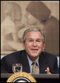 President George W. Bush speaks on Health Savings Accounts Wednesday, April 5, 2006, in Bridgeport, Conn. White House photo by Paul Morse