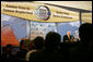 Vice President Dick Cheney delivers the keynote speech Thursday May 4, 2006, at the Vilnius Conference 2006 in Vilnius, Lithuania. In his remarks the Vice President spoke of the story of democracy that has been written over the last two decades in the Baltic and Black Sea regions. "This great story has been repeated many times in the course of a generation, enhancing the lives of millions, and lifting the hopes of millions more," he said , adding, "With the consolidation of democracy, and the expansion of NATO and the European Union, countries that once were rivals have become partners." White House photo by David Bohrer