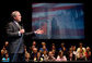 President George W. Bush delivers remarks on the War on Terror Monday, May 22, 2006, at Arie Crown Theater at Lakeside Center in Chicago.  White House photo by Eric Draper