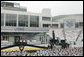President George W. Bush addresses West Point's 208th graduating class Saturday, May 27, 2006, in West Point, N.Y. During his remarks the President said, "Now the Class of 2006 will enter the great struggle and the final outcome depends on your leadership. The war began on my watch but it's going to end on your watch. " White House photo by Shealah Craighead
