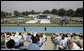 Families and friends attend the graduation ceremony at the United States Merchant Marine Academy at Kings Point, New York, Monday, June 19, 2006. “For more than six decades, the mission of this Academy has been to graduate highly skilled mariners to serve America's economic and national security needs,” said President Bush. “To train you for these responsibilities, this Academy sharpens your mind, it strengthens your body, and builds up your character.” White House photo by Kimberlee Hewitt