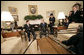 President George W. Bush and President Roh Moo-hyun of South Korea meet with the press in the Oval Office Thursday, Sept. 14, 2006.  White House photo by Eric Draper