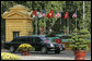 The limousine carrying President George W. Bush and Mrs. Laura Bush arrives at the Presidential Palace in Hanoi Friday, Nov. 17, 2006. The arrival in Vietnam of President Bush marks only the second time a U.S. president has visited the country. White House photo by Paul Morse