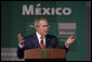 President George W. Bush addresses a reporter’s question Wednesday, March 14, 2007 in Merida, Mexico, during a joint news conference with Mexico’s President Felipe Calderon. White House photo by Paul Morse