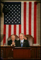 President George W. Bush delivers his State of the Union Address Monday, Jan. 28, 2008, at the U.S. Capitol. White House photo by David Bohrer