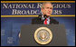 President George W. Bush addresses his remarks at the National Religious Broadcasters convention Tuesday, March 11, 2008 in Nashville, Tenn. White House photo by Chris Greenberg