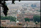 Domes and rooftops of Rome are seen Thursday, June 12, 2008, during the visit of President George W. Bush and Laura Bush. White House photo by Chris Greenberg