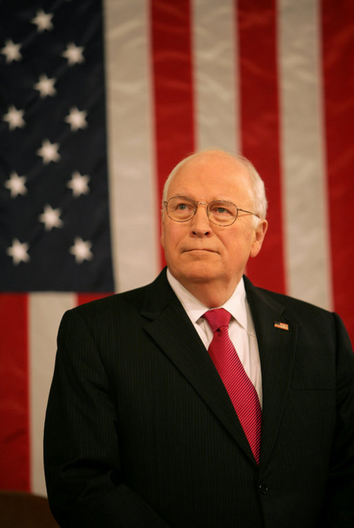 Vice President Dick Cheney is seen Jan. 28, 2008, during the State of the Union Address at the U.S. Capitol. With a distinguished career in public service spanning four decades, the Vice President has served four presidents and his home state of Wyoming as a six-term member of the U.S. House of Representatives. White House photo by David Bohrer