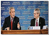 President Bush and Director Bolten