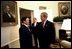 President George W. Bush meets with the Prime Minister Thaksin Shinawatra of Thailand in the Oval Office Tuesday, June 10, 2003. 