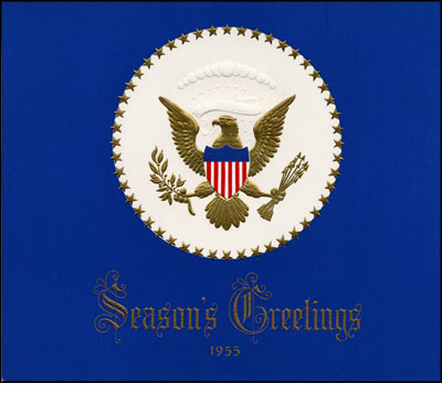 1955 White House Holiday Card.
