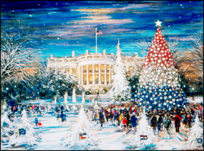 1992 White House Holiday Card.